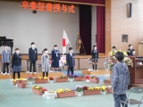卒業式の様子