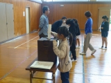 投票の様子