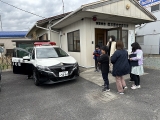 パトカーの見学