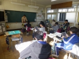 ６年生の社会の授業