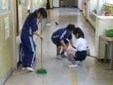 大掃除の様子