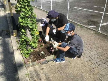 花植え５
